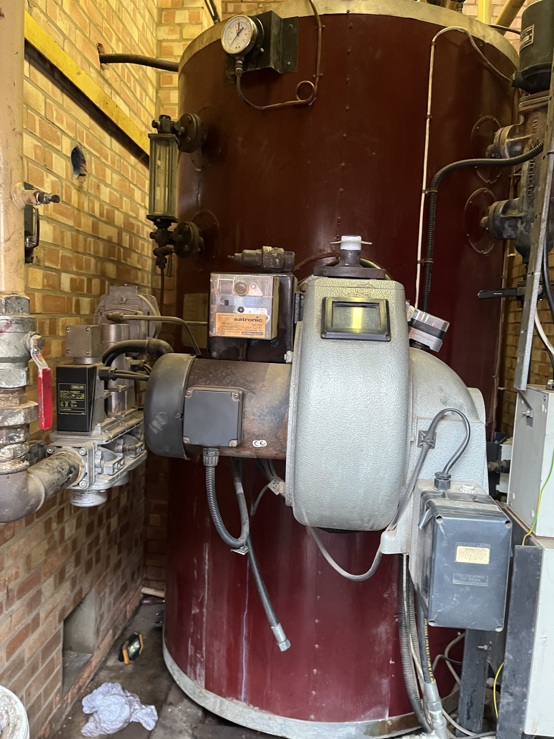 hydraulic boiler test